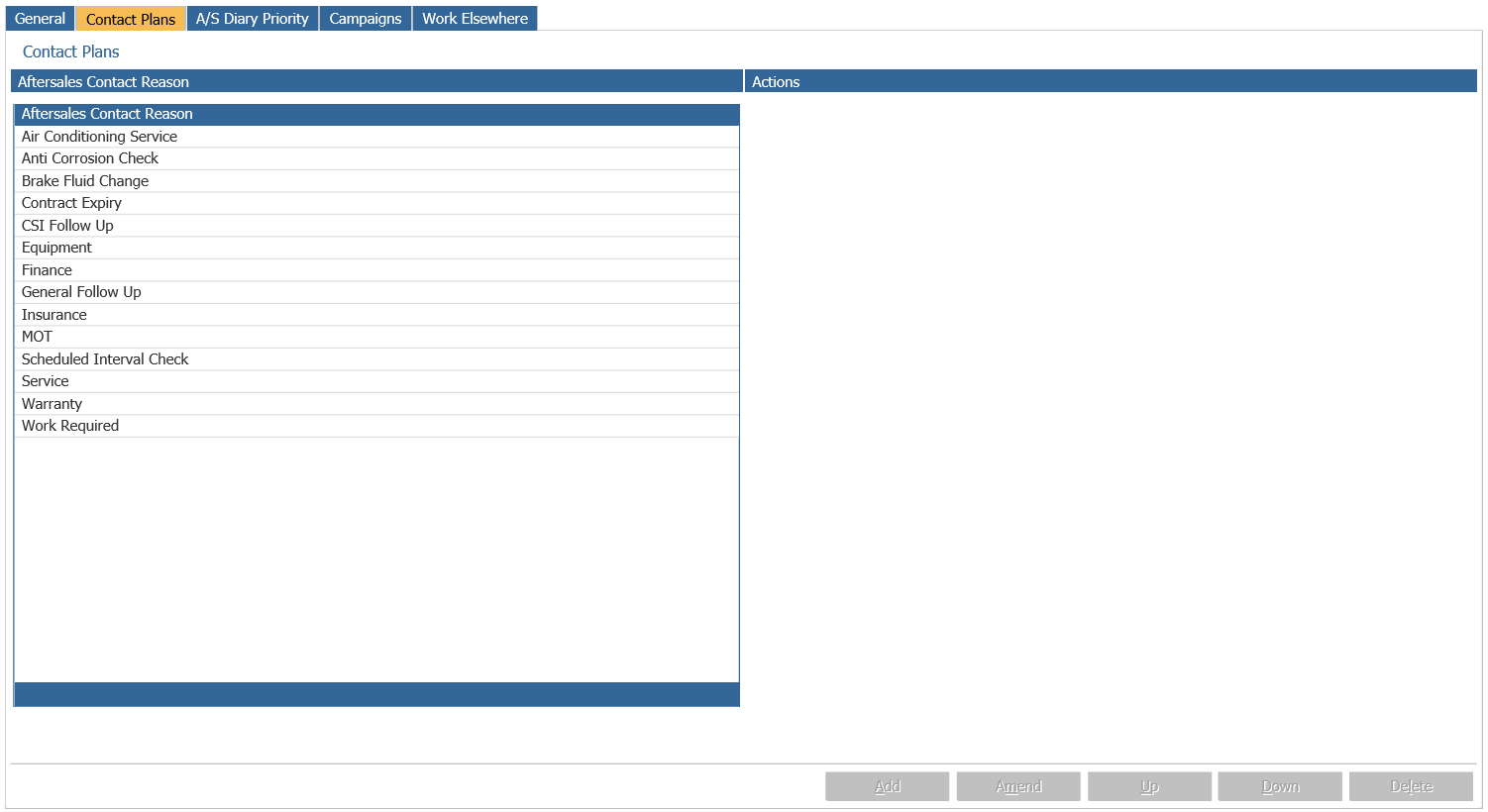 📝 Setting up a VHC Deferred Work Contact Plan – Pinewood Technologies PLC